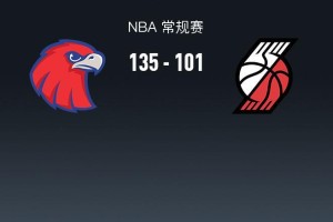 华体会体育官方入口-NBA战报：老鹰135-101狂胜开拓者取NBA4连胜，奥孔古25+10+6